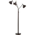 Ironworks Floor Lamp - Bronze