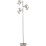 Donatello Floor Lamp - Brushed Nickel