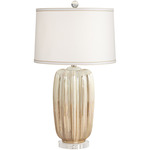 Cohen Table Lamp - Champagne / White