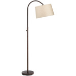 Lindley Floor Lamp - Bronze / Beige