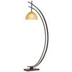 Orbit Floor Lamp - Bronze / Champagne