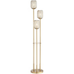 Oden Floor Lamp - Gold / Champagne