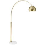 Basque Floor Lamp - Gold