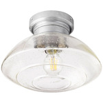 Windmill Clear Seeded Fan Light Kit - Galvanized / Clear Seeded