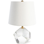 Southern Living Celeste Table Lamp - Clear / White