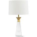 Southern Living Starling Table Lamp - Clear / Natural