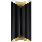 Coil Wall Sconce - Black
