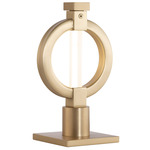 Limelight Chain Table Lamp - Gold Leaf / Frosted
