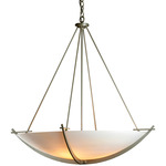 Compass Large Scale Pendant - Dark Smoke / Opal