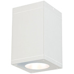 Cube 5IN Architectural Ceiling Light - White / Clear