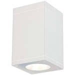 Cube 6IN Architectural Ceiling Light - White / Clear
