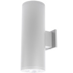 Tube 8IN Architectural Up or Down Beam Wall Light - White / Clear