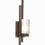 Ondrian Wall Sconce - Bronze / Opal