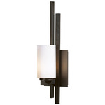 Ondrian Wall Sconce - Dark Smoke / Opal