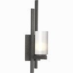 Ondrian Wall Sconce - Natural Iron / Opal