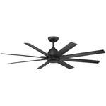 Mocha XL Smart Ceiling Fan - Matte Black / Matte Black