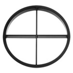 LENS16 2 Inch Cross Louver Accessory - Black