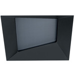 Ocularc 3.5IN SQ Trimless Wall Wash Trim - Black / Frosted