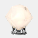 Welles Desk Lamp - Satin Nickel / Alabaster White Glass
