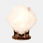 Welles Desk Lamp - Satin Bronze / Alabaster White Glass