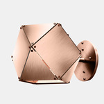 Welles Steel Single Wall Sconce - Satin Copper