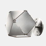 Welles Steel Single Wall Sconce - Satin Nickel