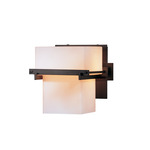 Kakomi Wall Sconce - Dark Smoke / Opal