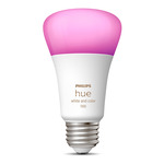 Hue A19 10.5W White / Color Ambiance Smart Bulb - White