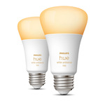 Hue A19 White Ambiance Smart Bulb - White