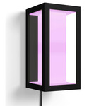 Hue Impress Outdoor White and Color Ambiance Wall Light - Black