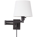Virtue Wall Sconce - Oil Rubbed Bronze / White