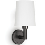 Southern Living Legend Wall Sconce - Oil Rubbed Bronze / White