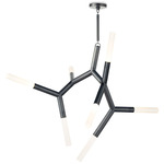 Traveler Chandelier - Oil Rubbed Bronze / Frost