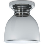 Southern Living Pantry Ceiling Light - Polished Nickel / Polished Nickel