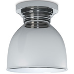 Pantry Ceiling Light - Polished Nickel / Polished Nickel