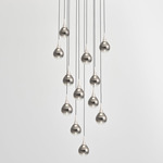 Paopao Chandelier - Chrome / Chrome