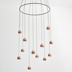 Paopao Multi Light Pendant - Copper / Copper