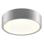 Pi Ceiling Light - Floor Model - Bright Satin Aluminum / Frosted