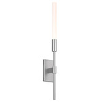 Wands Wall Sconce - Floor Model - Bright Satin Aluminum / Frosted