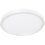 Edge Round Wall / Ceiling Light - White / White Acrylic
