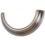 Opus Wall Sconce - Brushed Nickel / Alabaster