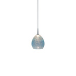 Vibe LED Pendant - Chrome / Glacier