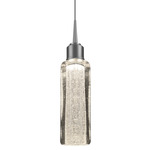 Capella Pendant - Chrome / Clear