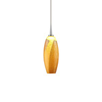 Ciro Pendant - Chrome / Gold Leaf