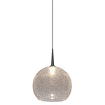 Bobo 2 Pendant - Chrome / Clear