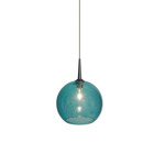 Bobo 2 Pendant - Chrome / Aqua