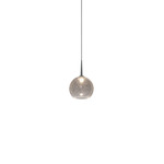 Bobo 1 Pendant - Matte Chrome / Clear