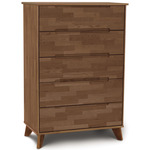 Linn Five Drawer Dresser - Saddle Cherry