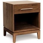 Mansfield One Drawer Nightstand - Natural Walnut