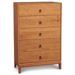 Mansfield Five Drawer Dresser - Natural Cherry